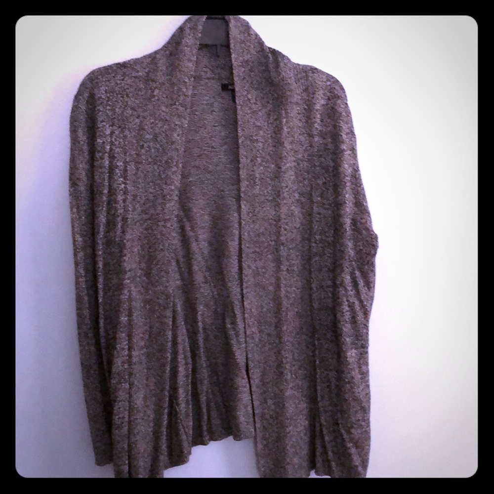 Dark grey women’s cardigan, long sleeve